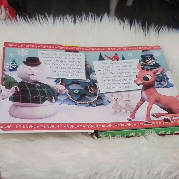 Rudolph the Red-Nosed Reindeer My Busy Books Playset - Picture 5 of 5